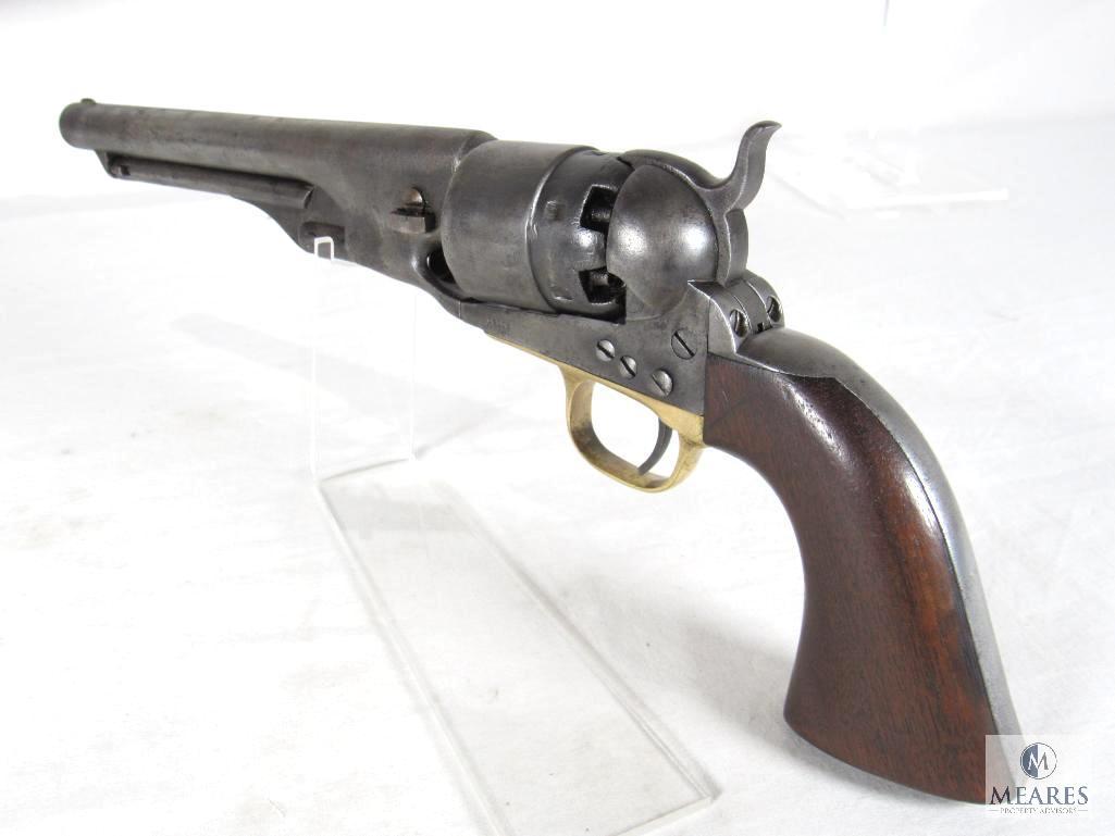 Confederate Soldier's Black Powder Colt Army .44 Cal Revolver and Sword With Scabbard