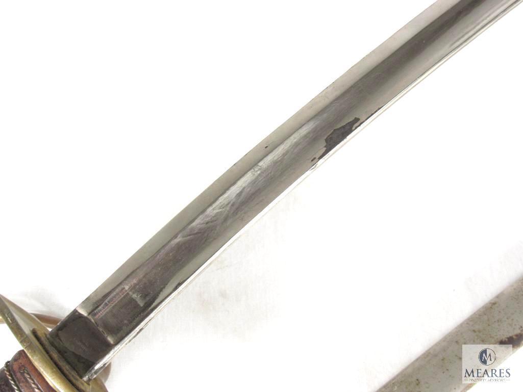 Confederate Soldier's Black Powder Colt Army .44 Cal Revolver and Sword With Scabbard