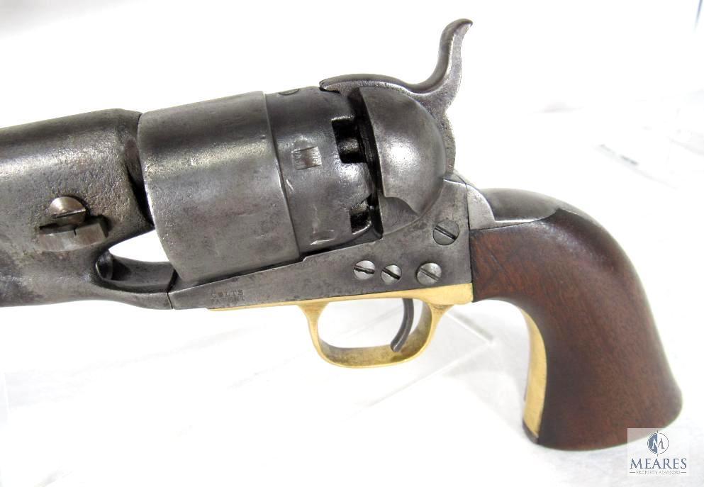 Confederate Soldier's Black Powder Colt Army .44 Cal Revolver and Sword With Scabbard