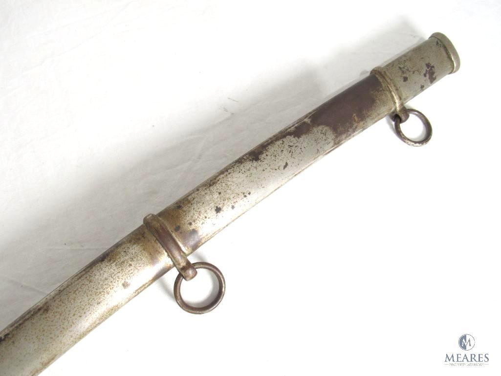 Confederate Soldier's Black Powder Colt Army .44 Cal Revolver and Sword With Scabbard