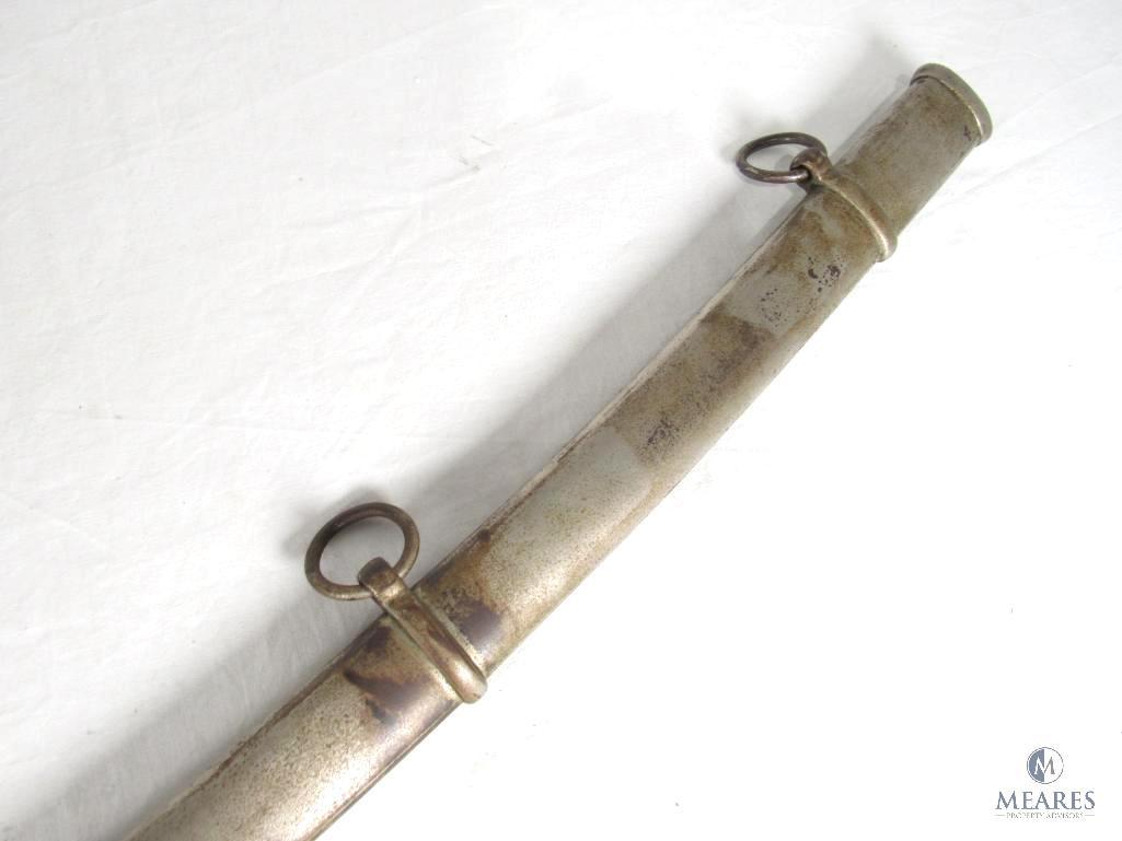 Confederate Soldier's Black Powder Colt Army .44 Cal Revolver and Sword With Scabbard