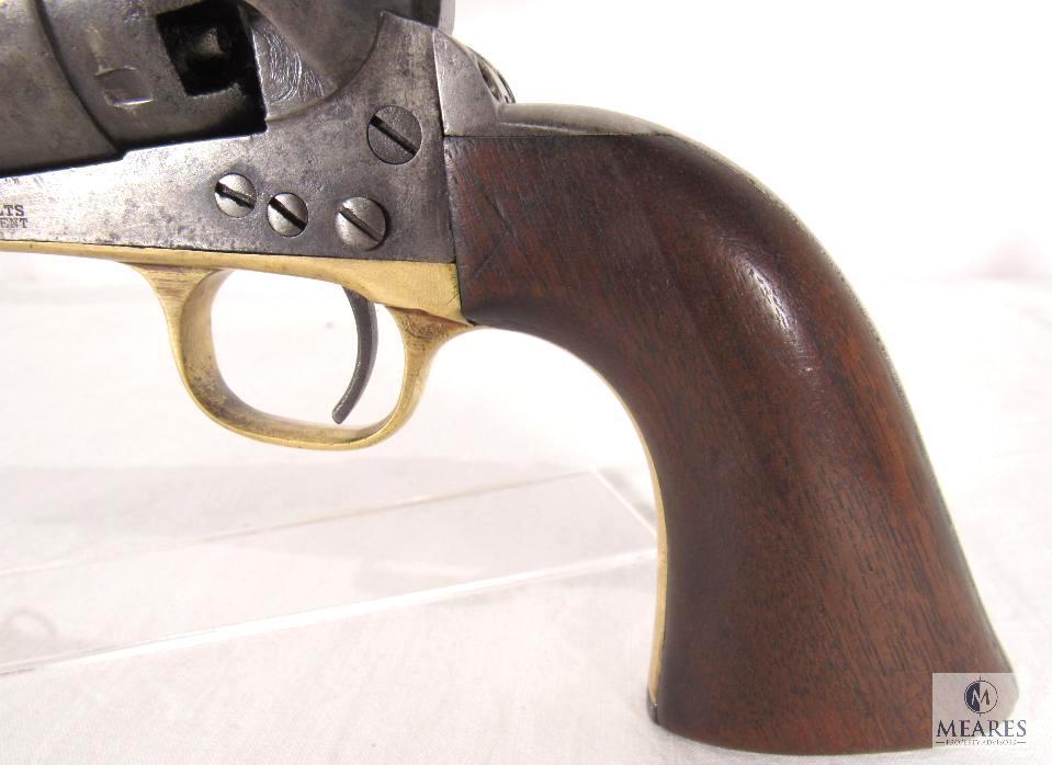 Confederate Soldier's Black Powder Colt Army .44 Cal Revolver and Sword With Scabbard