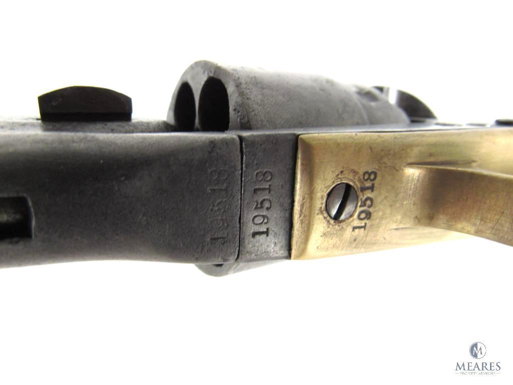 Confederate Soldier's Black Powder Colt Army .44 Cal Revolver and Sword With Scabbard