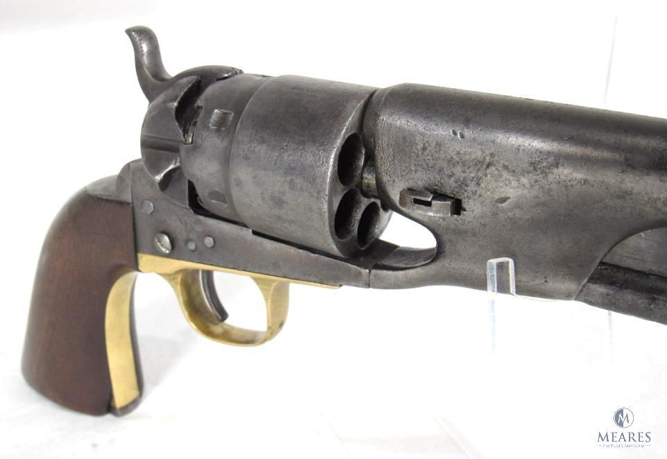 Confederate Soldier's Black Powder Colt Army .44 Cal Revolver and Sword With Scabbard