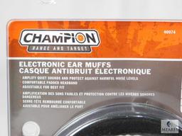 New Champion Electronic Ear Muff Hearing Protection with Noise Canceling