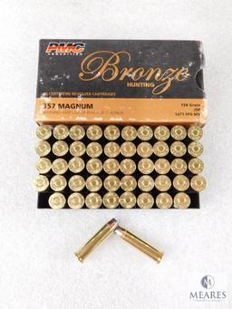 PMC 50 Rounds 357 Magnum Ammo 158 Grain Jacketed Soft Point