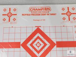 Champion Redfield Sight in Rifle Targets 100 Count
