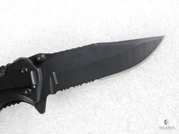New Smith and Wesson Extreme Ops Tactical Folder with Belt Clip