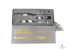 New Laser Bore Sighter for Mounting Rifle Scopes and Sighting them in 17-50 Caliber