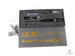 New Laser Bore Sighter for Mounting Rifle Scopes and Sighting them in 17-50 Caliber