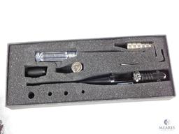 New Laser Bore Sighter for Mounting Rifle Scopes and Sighting them in 17-50 Caliber