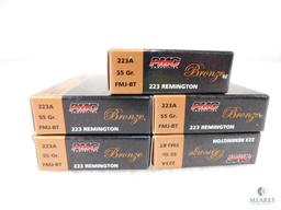 PMC 100 rounds 223 Remington Ammo 55 Grain FMJ