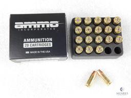 Ammo Inc 20 Rounds 9mm Ammo 124 Grain Jacketed Hollow Point