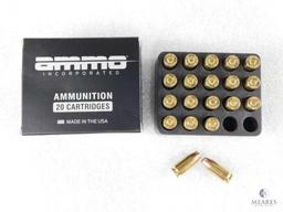 Ammo Inc 20 Rounds 380 acp Ammo 90 Grain Jacketed Hollow Point