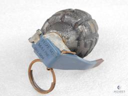 Inert De-milled Pineapple Type Hand Grenade