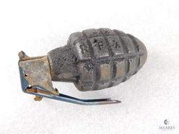 Inert De-milled Pineapple Type Hand Grenade