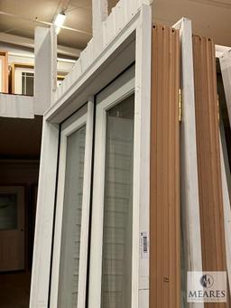 Lot Two French Doors With Trim 53" x 83"