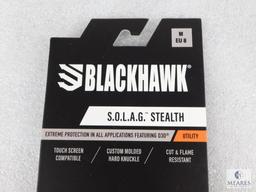 New Blackhawk S.O.L.A.G. Stealth Utility Gloves Size Medium