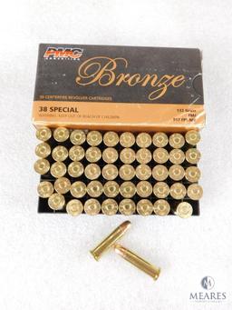 50 Rounds PMC .38 Special Ammo. 132 Grain FMJ