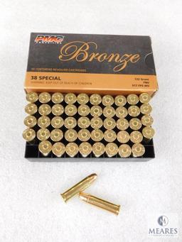 50 Rounds PMC .38 Special Ammo. 132 Grain FMJ