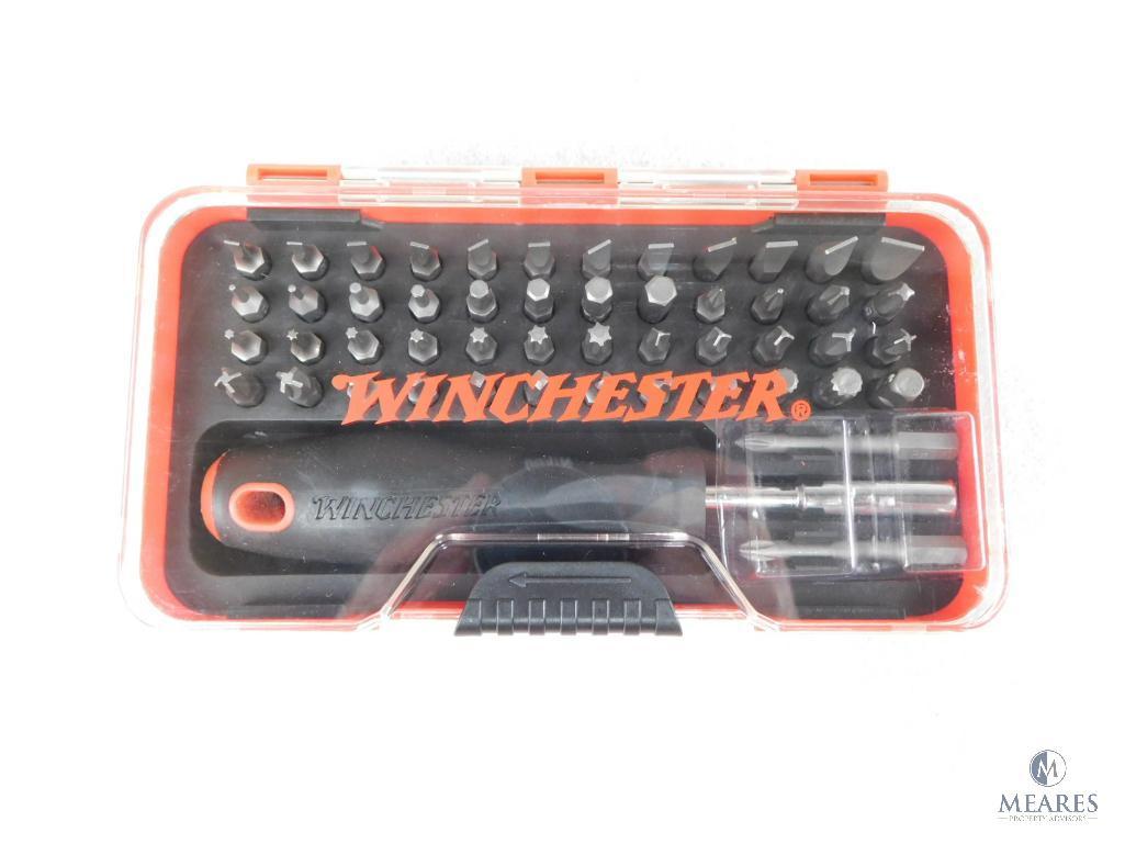 New 51 Piece Winchester Gunsmith Screwdriver and Bit Set in Hard Case
