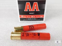 25 Rounds Winchester .410 Gauge Shotgun Shells. 2 1/2" #9 Shot AA Target
