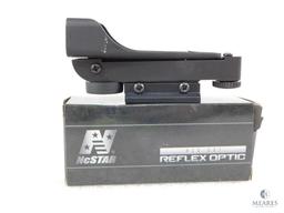 New NcStar Red Dot Reflex Sight with Weaver Mount. Great on Rifle, Pistol or Shotgun