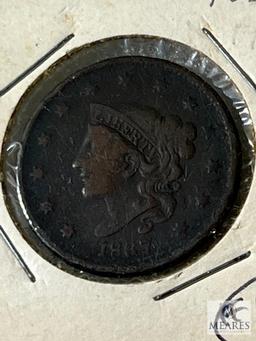 1837 Large Cent, G