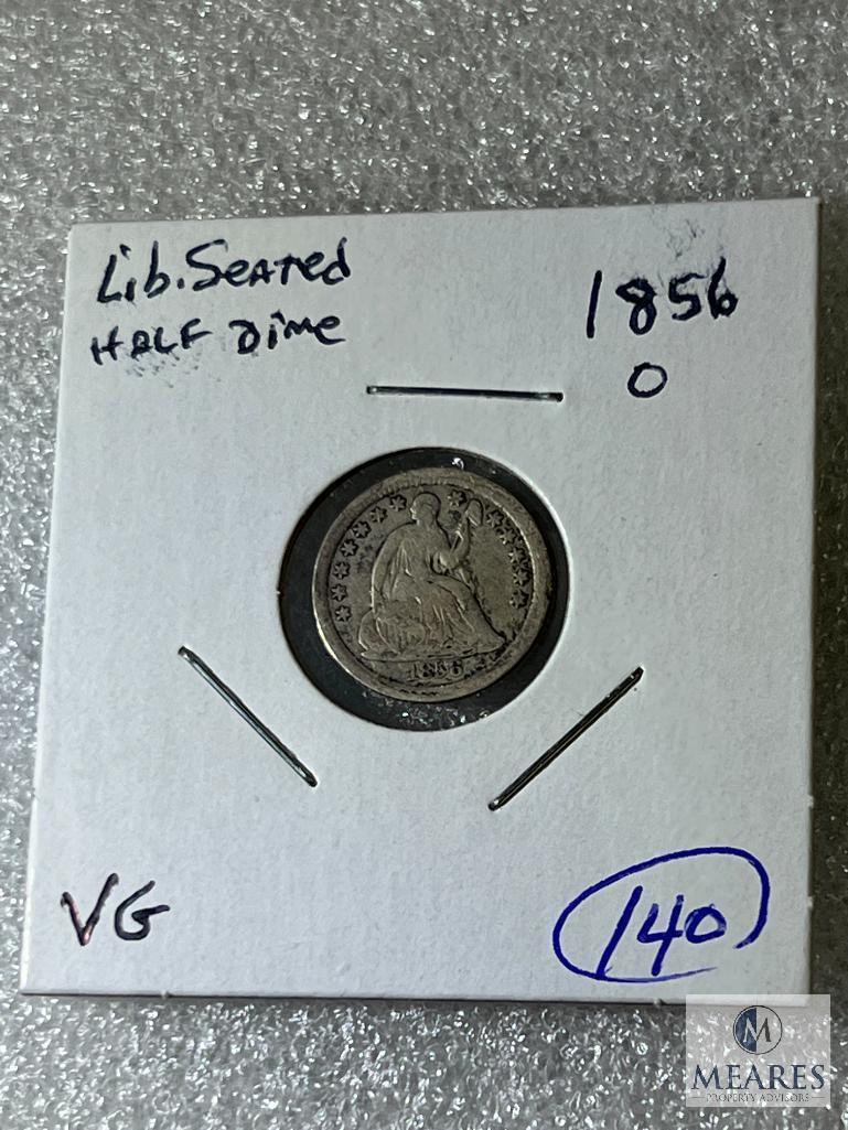 1856-O Half Dime, VG