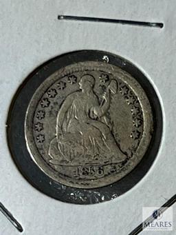 1856-O Half Dime, VG