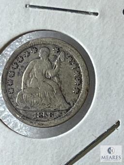 1856-O Half Dime, VG