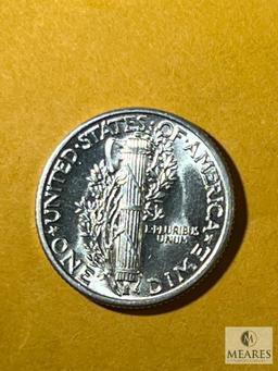 1941 Mercury Dime, MS 65, FSB