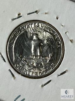 1951-D Washington Quarter, MS 60