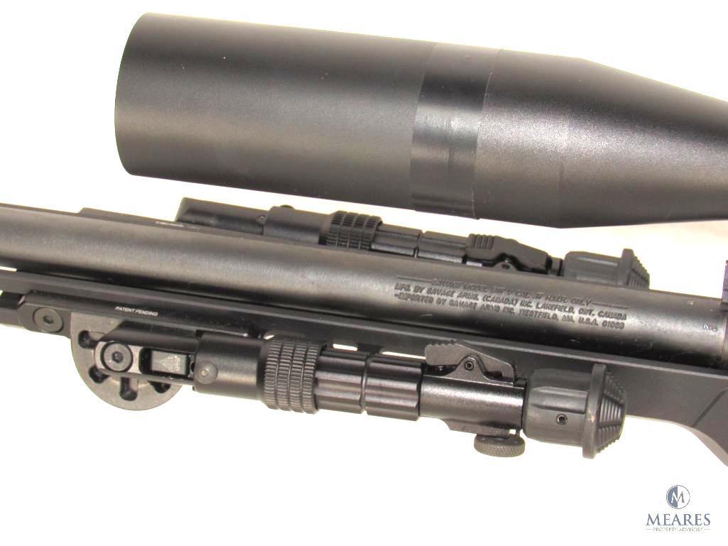 Savage B17 MDT .17 HMR Bolt Action Rifle With Vortex Scope and Loaded With Accessories
