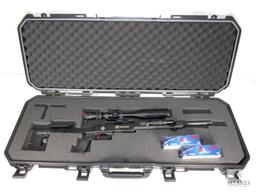Savage B17 MDT .17 HMR Bolt Action Rifle With Vortex Scope and Loaded With Accessories