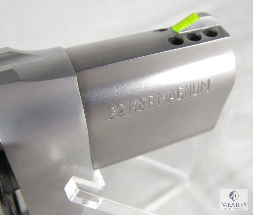 Taurus Model 731 .32 H&R Magnum Revolver with Ported Barrel Stainless Steel