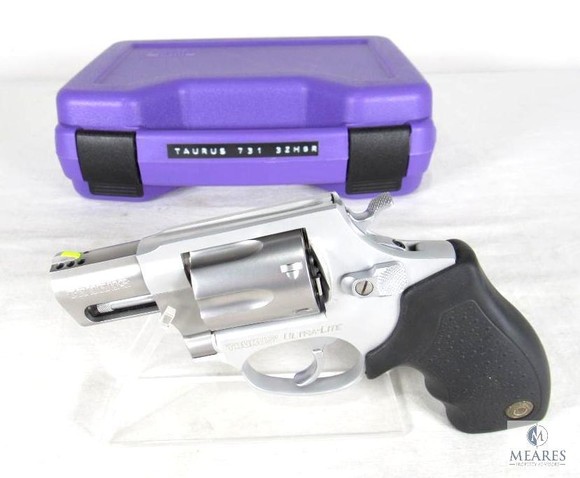 Taurus Model 731 .32 H&R Magnum Revolver with Ported Barrel Stainless Steel