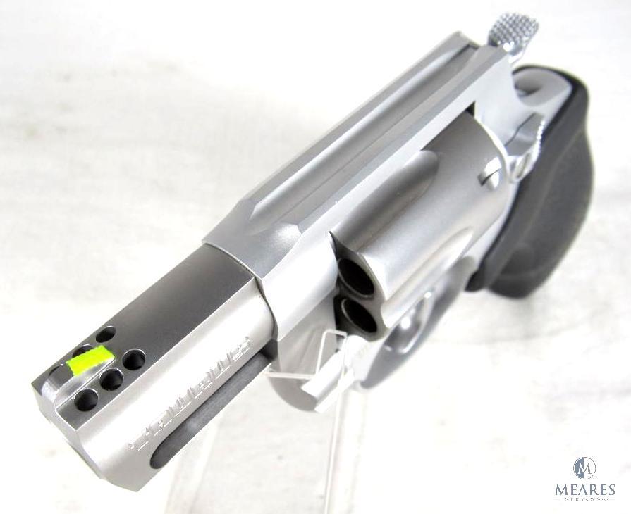 Taurus Model 731 .32 H&R Magnum Revolver with Ported Barrel Stainless Steel