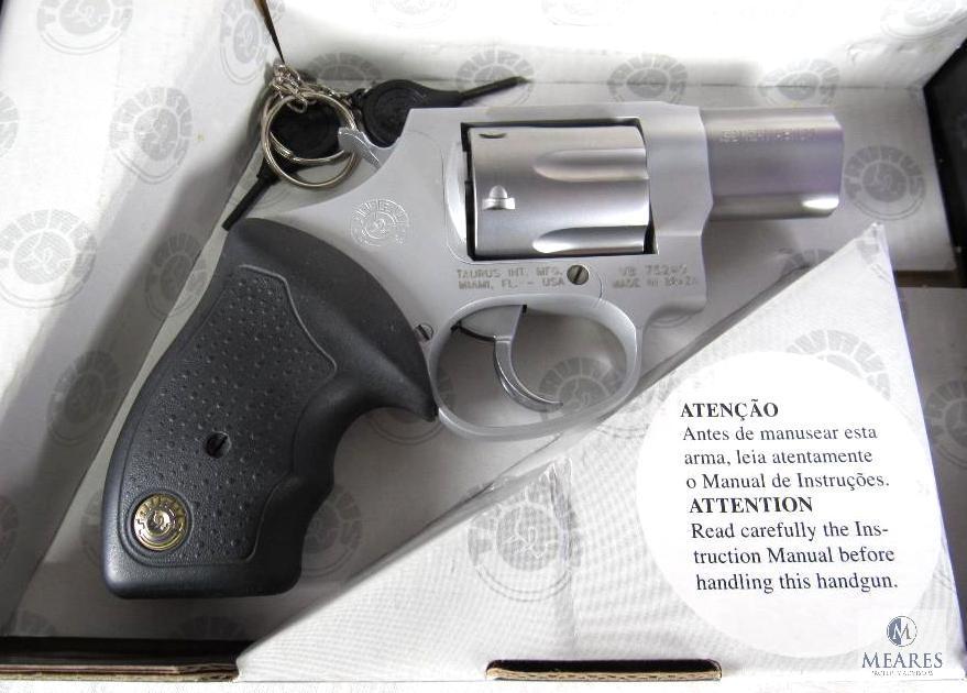 Taurus Model 731 .32 H&R Magnum Revolver with Ported Barrel Stainless Steel