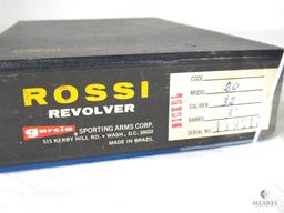 Rossi Model 20 Nickel Plated .32 S&W Long, Double Action Revolver (03669)