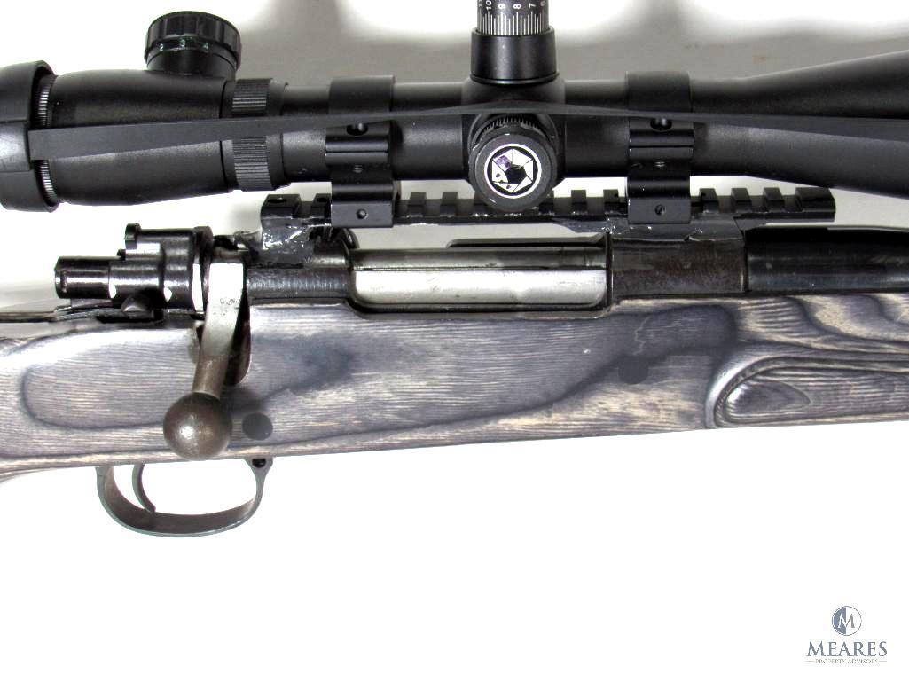 Mauser Nazi Stamped K98 6.5x55 Bolt Action Rifle with Scope (4389)