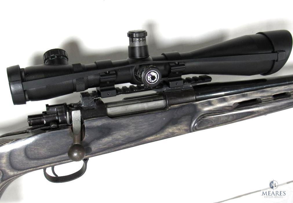 Mauser Nazi Stamped K98 6.5x55 Bolt Action Rifle with Scope (4389)