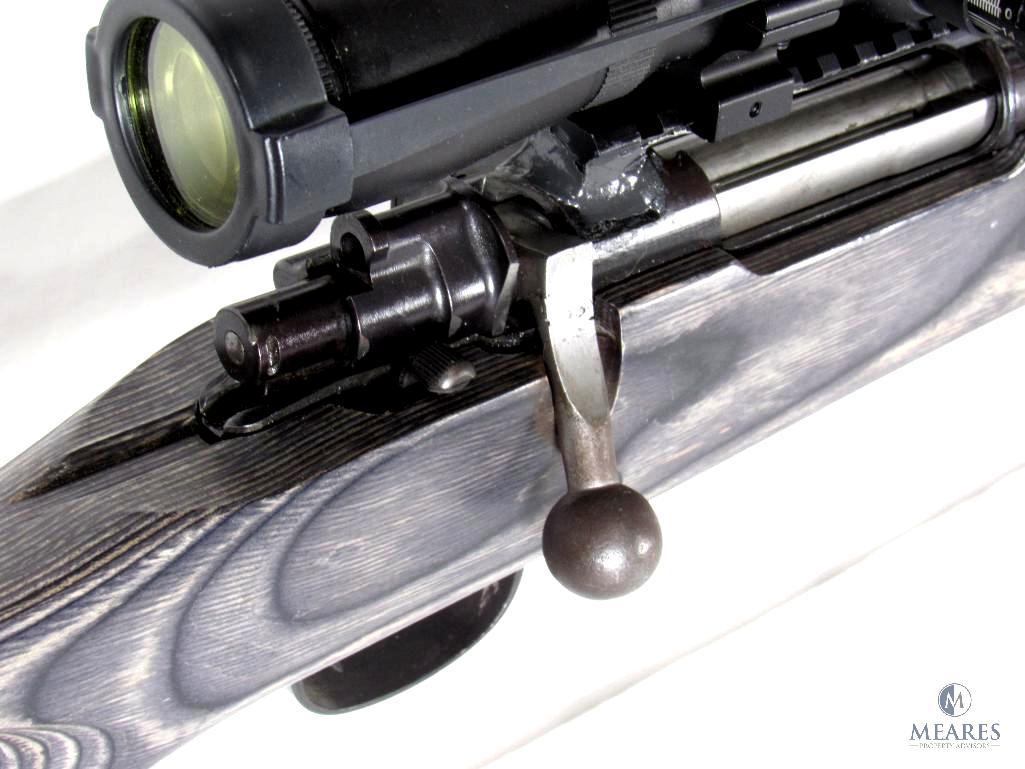 Mauser Nazi Stamped K98 6.5x55 Bolt Action Rifle with Scope (4389)