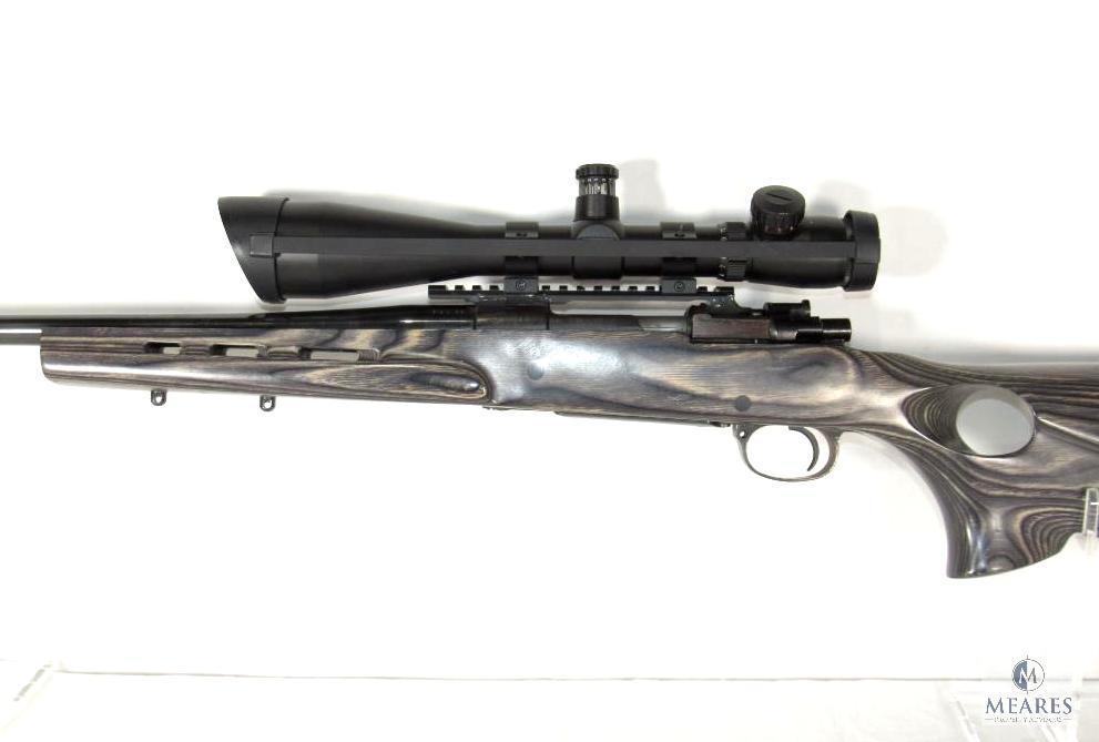 Mauser Nazi Stamped K98 6.5x55 Bolt Action Rifle with Scope (4389)