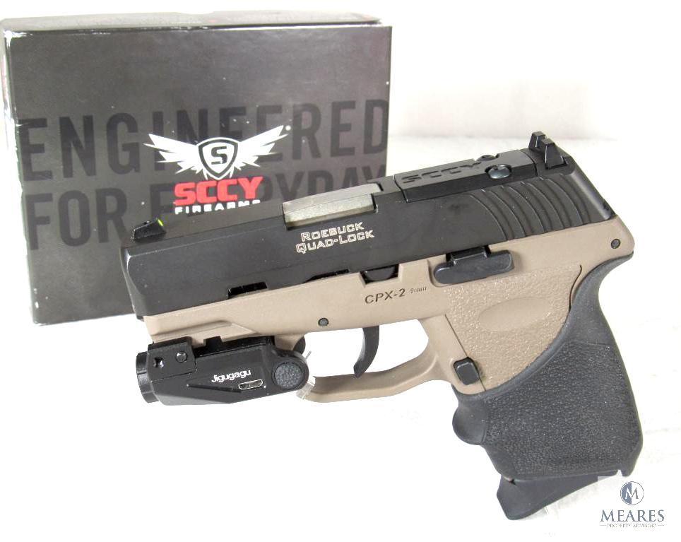 New SCCY Model CPX-2 9mm Semi-Auto Pistol (4294)