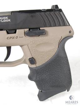 New SCCY Model CPX-2 9mm Semi-Auto Pistol (4294)