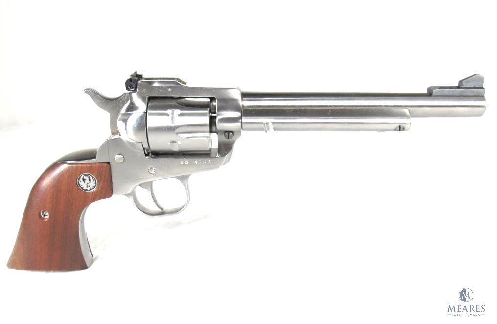 Ruger KNR-6 Single Six .22 LR & Magnum Combo Stainless Steel Revolver (4084)