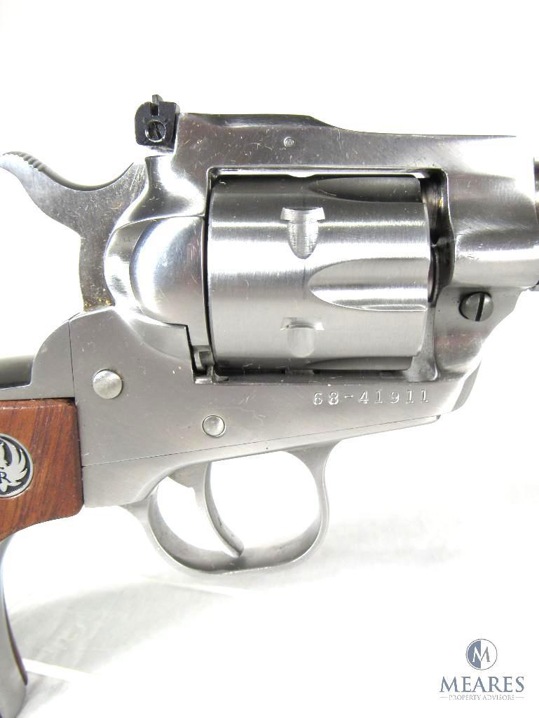 Ruger KNR-6 Single Six .22 LR & Magnum Combo Stainless Steel Revolver (4084)