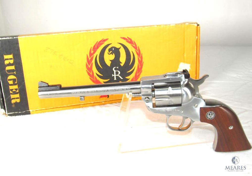 Ruger KNR-6 Single Six .22 LR & Magnum Combo Stainless Steel Revolver (4084)