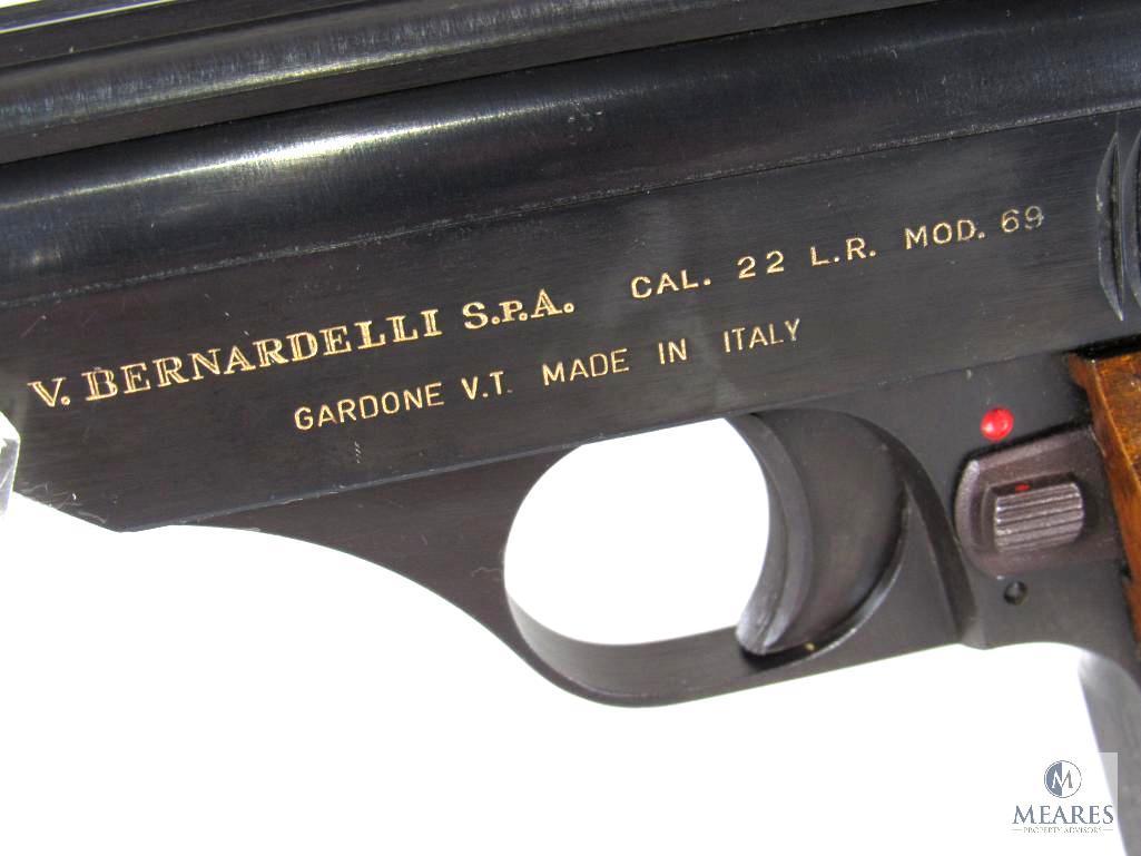 Bernardelli Model 69 Target .22LR Semi-Auto Pistol (4196)
